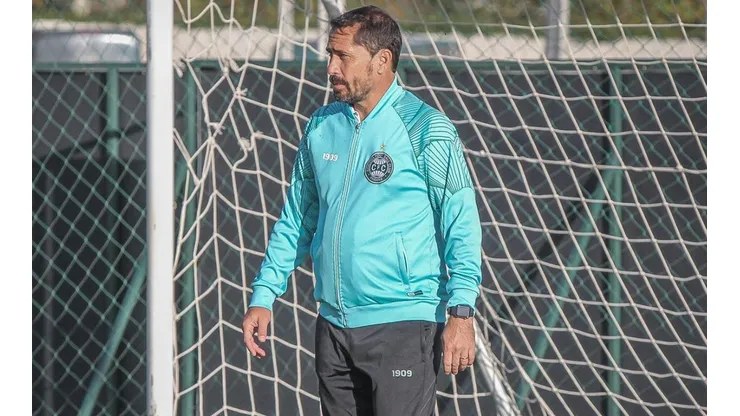 Morínigo durante treinamento no Ct da Graciosa - Foto: Site Oficial Coritiba Foot Ball Club