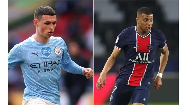 Foden e Mbappé são outros nomes importantes das equipes (Foto: Getty Images)