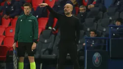 Guardiola fala sobre vitória por 2 x 1 em cima do PSG no primeiro duelo da semifinal da Champions: "foi só metade do caminho". (Foto: Getty Images)