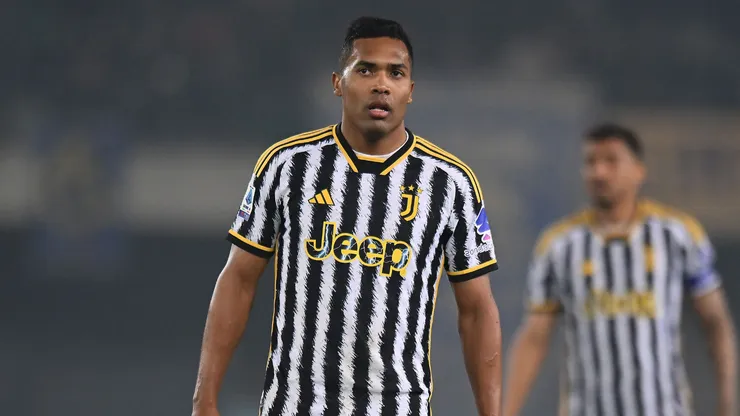 Alex Sandro quando jogava na Juventus. Foto: Alessandro Sabattini/ Getty Images