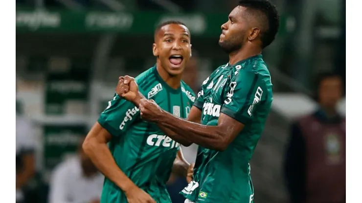 Deyverson e Borja, do Palmeiras (Foto: Getty Images)