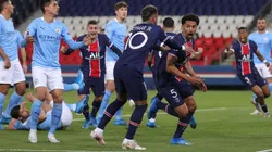 Marquinhos balançou as redes em cobrança de escanteio (Foto: Getty Images)