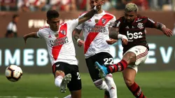 Flamengo e River Plate na final da Libertadores de 2019