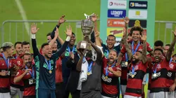 Flamengo fica com o título da Taça Guanabara. (Foto: AGIF)