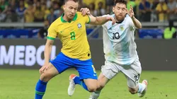 Brasil e Argentina se enfrentaram nas semifinais da última Copa América (Foto: Getty Images)