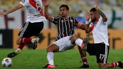 Fluminense empata com o River Plate em 1 x 1. (Foto: Getty Images)