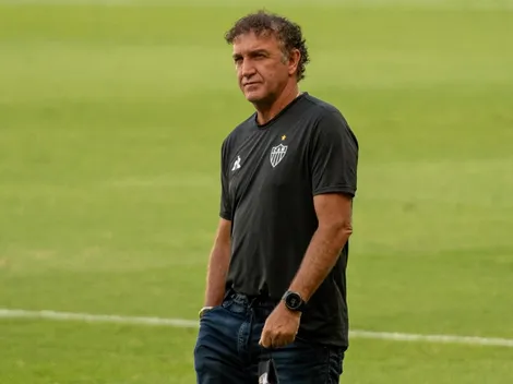 Cuca e Caetano se irritam com especulações sobre futuro do técnico