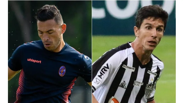 Deportivo La Guaira e Atlético-MG se enfrentam hoje (Foto: Reprodução/Twitter e Fernando Moreno/AGIF)
