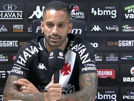 Rômulo exalta Vasco em apresentação e comemora retorno ao Cruz-Maltino