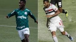 Palmeiras x São Paulo duelam nesta setxa-feira (16). (Foto: AGIF)