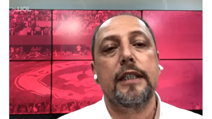 Presidente do Internacional concedeu entrevista ao UOL Esporte (Foto: Reprodução/YouTube/UOL Esporte)