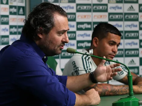 Dudu agita torcida do Palmeiras em SP e Mattos alimenta: "Tenho que te falar algo"