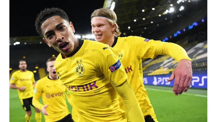 Bellingham faz um golaço e Borussia vai vencendo o City pela Champios League