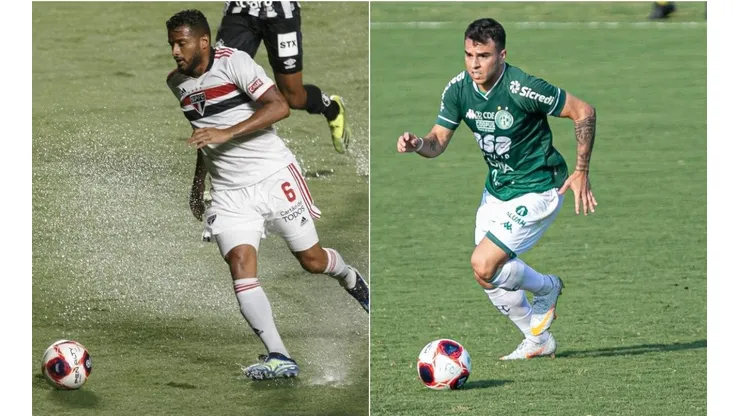 São Paulo x Guarani se enfrentam nesta quarta-feira (14), pelo Campeonato Paulista. (Foto: AGIF)