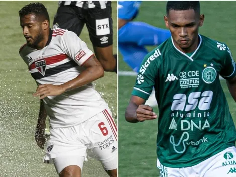 São Paulo x Guarani: Prováveis escalações para a partida desta noite do Paulistão