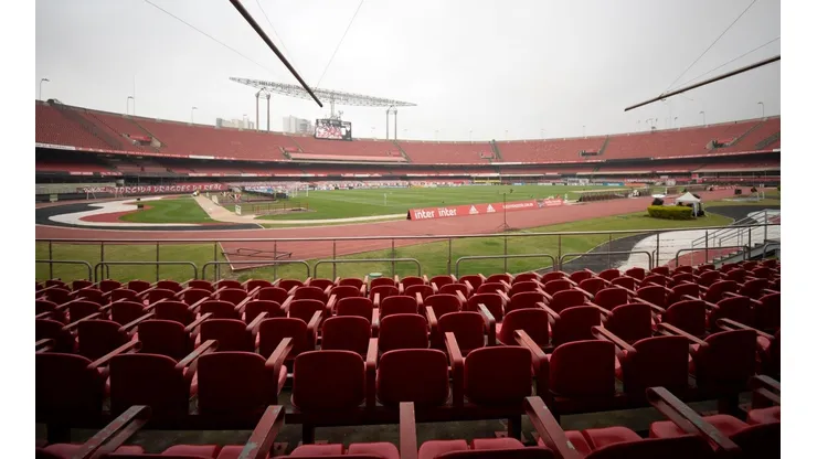 O Morumbi recebe o duelo desta segunda-feira (Foto: Bruno Ulivieri/AGIF)
