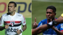 Daniel Alves e Warian são dois jogadores que devem estar em campo (Foto: Agif)