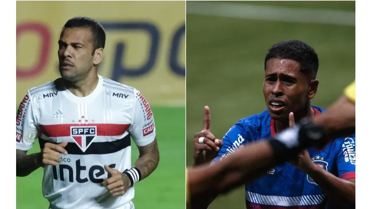 Daniel Alves e Warian são dois jogadores que devem estar em campo (Foto: Agif)