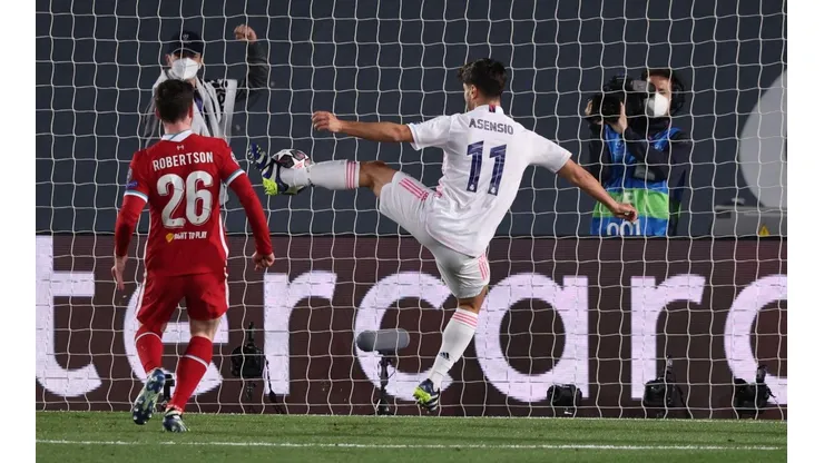Asensio marcou o segundo gol dos merengues (Foto: Getty Images)
