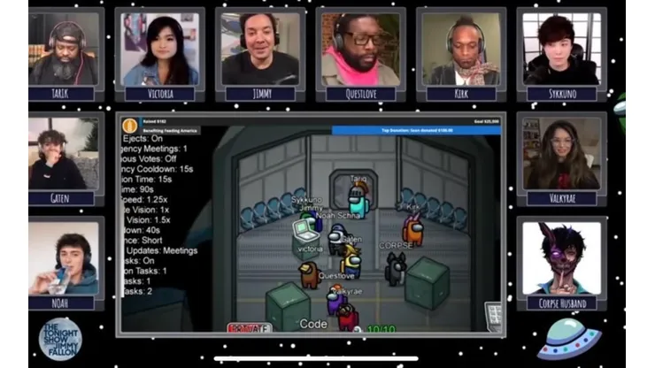 Apresentador reuniu uma quantidade grande de pessoas (Foto: Reprodução/YouTube)