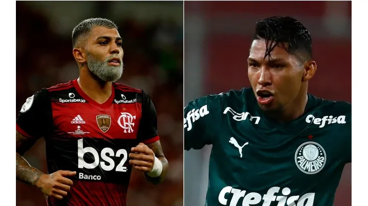 Flamengo e Palmeiras decidem a Supercopa do Brasil (Foto: Getty Images)
