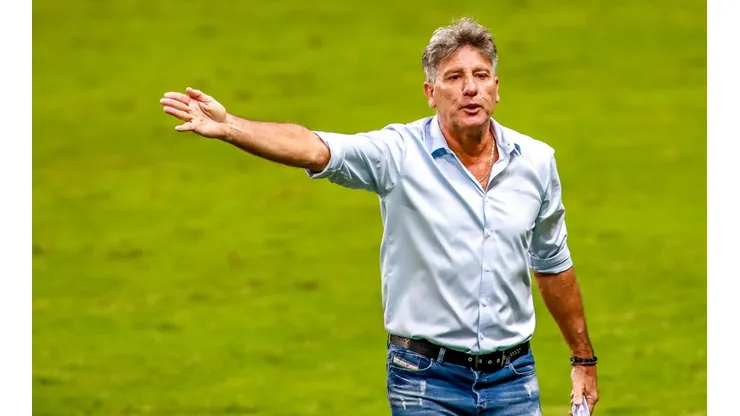 Renato Gaúcho testa positivo para Covid-19. (Foto: Getty Images)