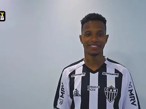 Tchê Tchê já treina com o elenco do Atlético-MG e espera regularização no BID para estrear pelo clube mineiro