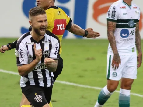 Sasha afirma que Atlético tem 'obrigação' de vencer o Cruzeiro