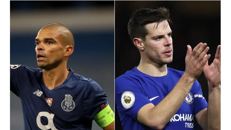 Pepe e Azpilicueta devem ser dois defensores da partida (Foto: Getty Images)