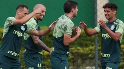 Palmeiras faz treino com elenco completo e volta de Abel Ferreira no comando