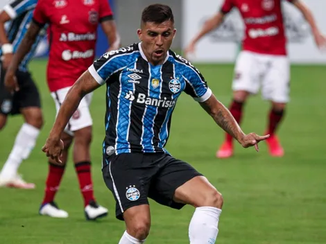 Pinares bate no peito e explica motivação para o Gre-Nal