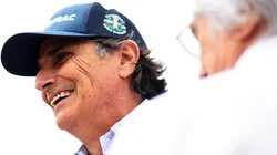Nelson Piquet no GP da Hungria, em 2020