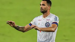 Atacante esteve na mira do Timão recentemente - Foto: Thiago Ribeiro/AGIF.