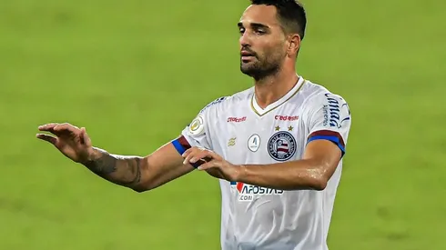 Atacante esteve na mira do Timão recentemente - Foto: Thiago Ribeiro/AGIF.