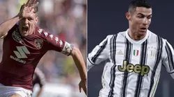 Bellotti e Cristiano Ronaldo são os principais jogadores das equipes (Foto: Reprodução/Facebook)