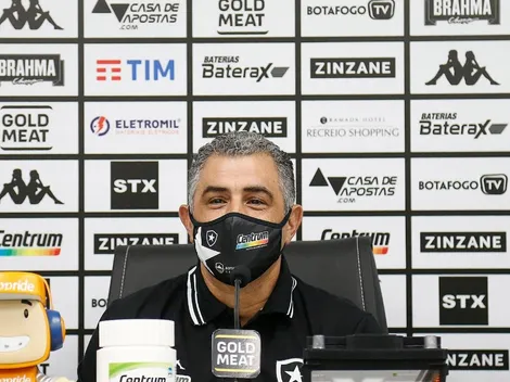 Marcelo Chamusca elogia vitória do Botafogo diante do Nova Iguaçu