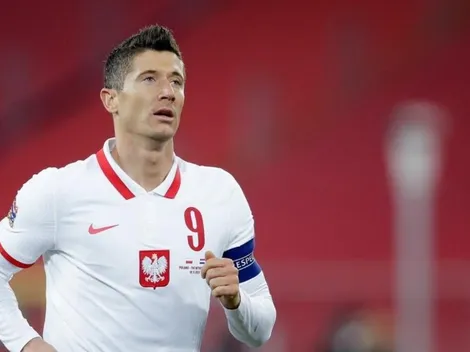 Lewandowski desfalca Polônia contra a Inglaterra pelas eliminatórias europeias