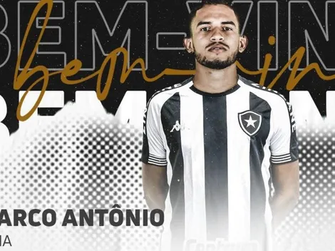 Botafogo anuncia contratação de Marco Antônio, ex-Bahia