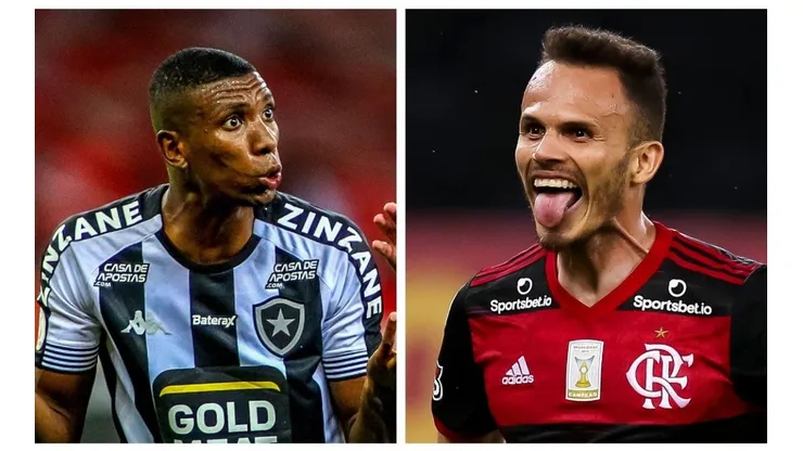 Botafogo e Flamengo se enfrentam nesta quarta-feira (Foto: Getty Images)