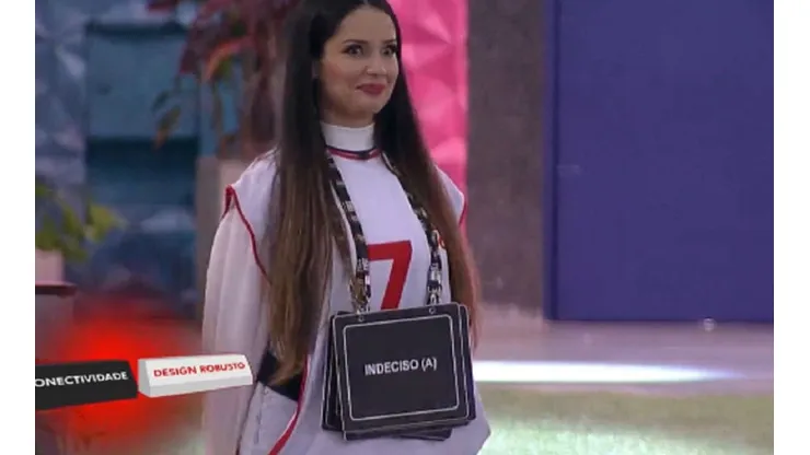 Juliette durante o jogo da discórdia no BBB 21