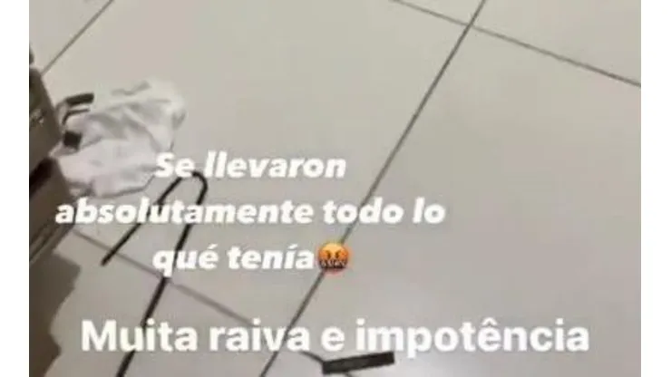 Jogador postou indignação em seu Instagram pessoal - Foto: Reprodução/Instagram Juan David.