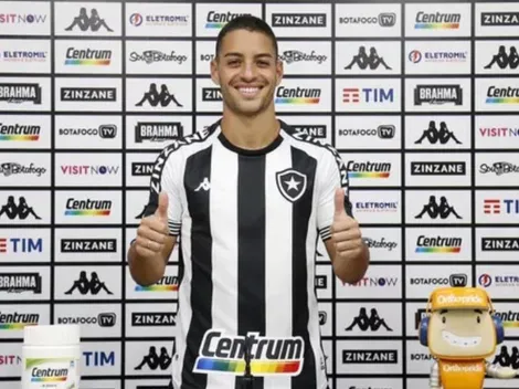 Felipe Ferreira, de 26 anos, é apresentado no Botafogo