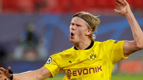 Haaland é desejado pelo clube merengue - Foto: Getty Images.