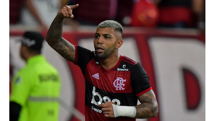 Gabigol se reapresentou normalmente - Foto: Thiago Ribeiro/AGIF.