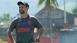 Treinador acredita que o Flamengo merecia a vitória (Foto: Reprodução/Twitter/Flamengo)