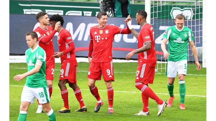 Lewandowski alcança nova marca e Bayern vence Werder Bremen