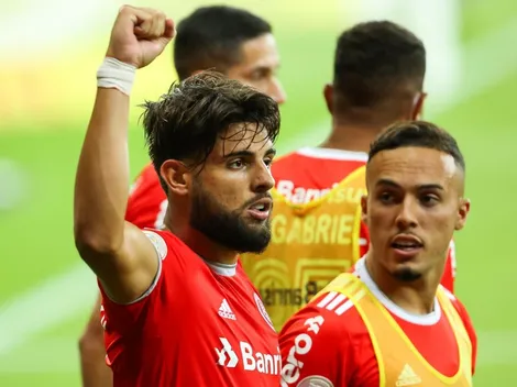 Com Yuri Alberto e Peglow, Inter está escalado para o jogo contra o Ypiranga