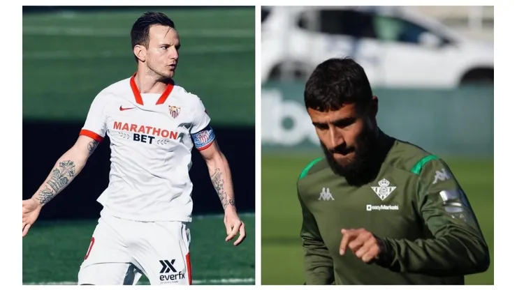 Rakitic e Fékir devem ser dois nomes importantes dos times (Foto: Reprodução/Facebook)