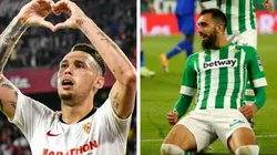 Ocampos e Borja Iglesias são duas das esperanças de gol das equipes (Foto: Reprodução/Twitter)
