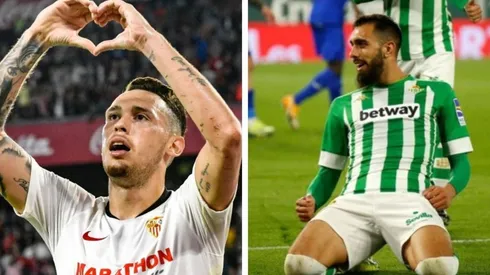 Ocampos e Borja Iglesias são duas das esperanças de gol das equipes (Foto: Reprodução/Twitter)